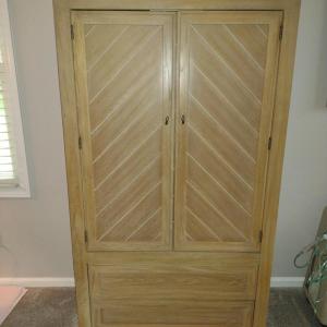 Photo of Thomasville Solid Wood Armoire- Approx 36" Wide, 19" Deep, 64" Tall