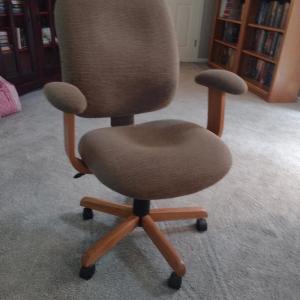 Photo of Upholstered Rolling Office Chair