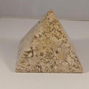 Photo of Solid Stone Pyramid Paperweight