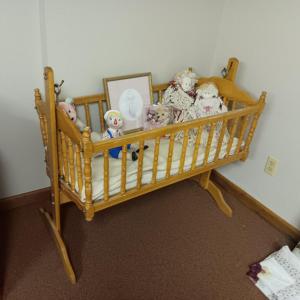 Photo of BABY CRADLE WITH EXTRAS