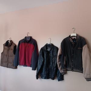 Photo of MEN'S DENIM AND LEATHER COATS, VEST AND LIGHT JACKET