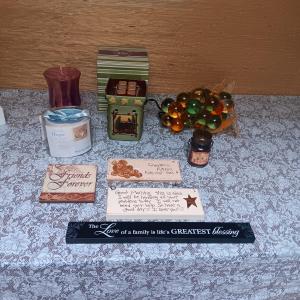 Photo of GLASS GRAPES, SCENTSY WAX WARMER AND MORE