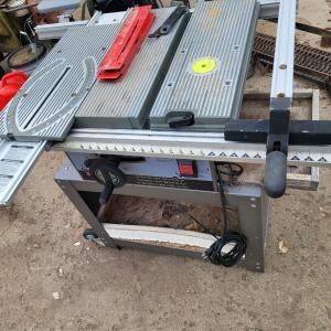 Photo of Ryobi table saw with router top