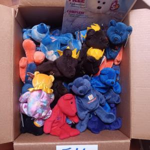 Photo of A BOX OF MOSTLY SPORTS TEAM BEANIE BABIES