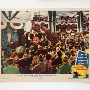 Photo of It Happened in Brooklyn original 1947 vintage lobby card
