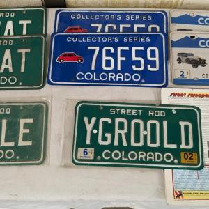 Photo of Custom Colorado License Plates