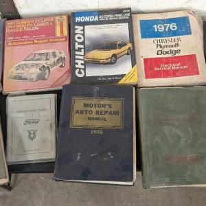Photo of Vintage Car Manuals