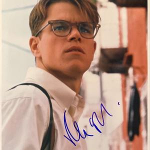Photo of Matt Damon Signed Photo
