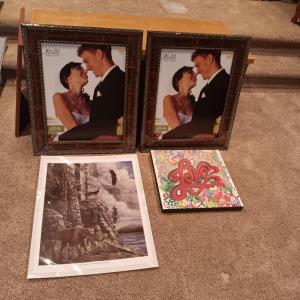 Photo of TWO 16 X 24 FRAMES AND 2 PICTURES