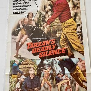 Photo of Tarzan's Deadly Silence vintage movie poster