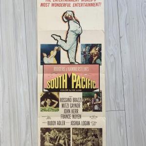 Photo of South Pacific original 1959 vintage movie poster