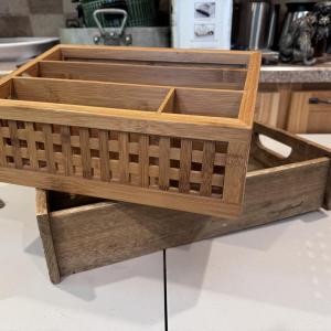 Photo of Wood Storage Tray/Container