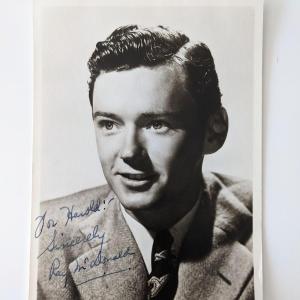 Photo of Ray McDonald signed photo