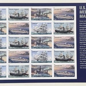 Photo of 2011 US Merchant Marine stamp set of 20