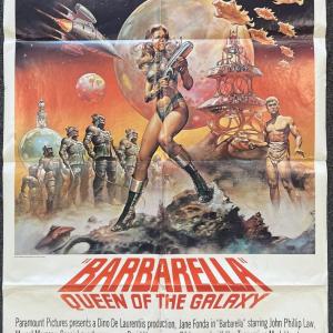 Photo of Barbarella Queen Of The Galaxy original poster