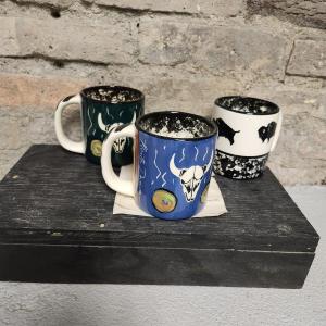 Photo of 3 Dacotah Clayworks mugs