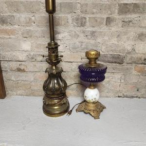 Photo of Pair of old lamps