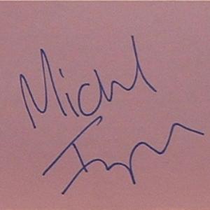 Photo of Sopranos Michael Imperioli signature slip 