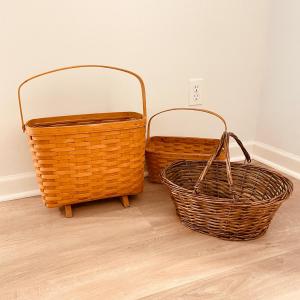 Photo of Longaberger Footed Basket & More (LR-SS)