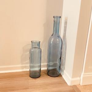 Photo of Large, Hand Made Recycled Glass Vases (LR-SS)