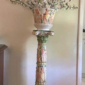 Photo of Capodimonte Flower Pot Pedestal