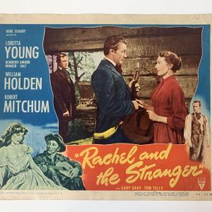 Photo of Rachel and the Stranger original 1948 vintage lobby card