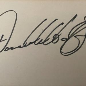 Photo of Donald Woolfitt Signature