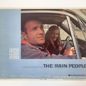 Photo of The Rain People original 1969 vintage lobby card