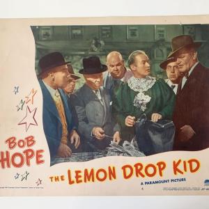 Photo of The Lemon Drop Kid original 1951 vintage lobby card