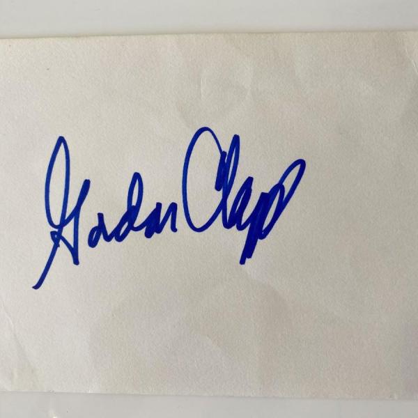 Photo of NYPD Blue Gordon Clapp Signature Cut