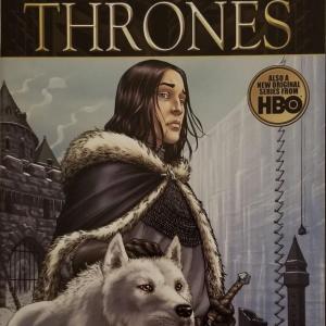 Photo of George R. R. Martin's "A Game of Thrones" comic book