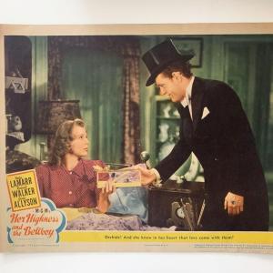 Photo of Her Highness and the Bellboy original 1945 vintage lobby card