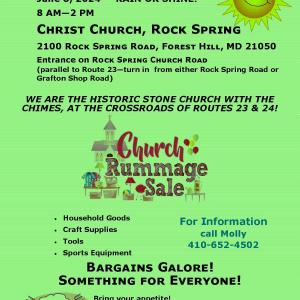 Photo of Christ Church Rock Spring Community Rummage Sale