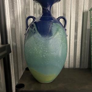 Photo of Blue and Green Vase