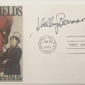 Photo of Comedian Shelley Berman signed FDC