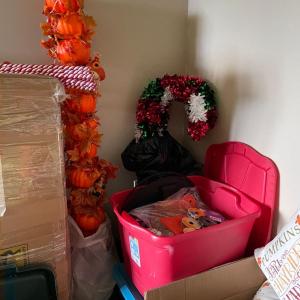 Photo of Holiday decorations and craft items