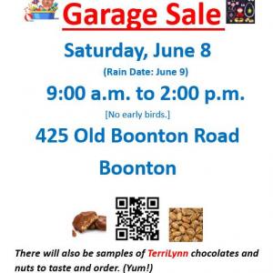 Photo of Boonton Woman's Club Garage Sale!
