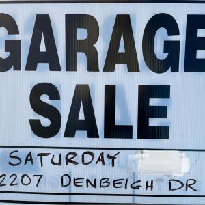Photo of Garage Sale 2207 Denbeigh Dr Jamison