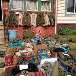 Photo of Reoccurring Yard Sale Military Items Action Figures (Essington PA)