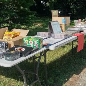 Photo of Sports Collectible Yard Sale