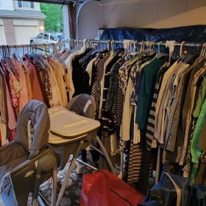 Photo of Garage sale in Streamwood - a LOT OF CLOTHING