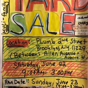 Photo of yard Sale  —Saturday , June 22 —9:00am—-3:00pm