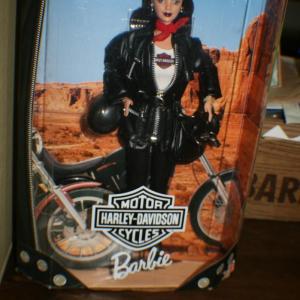 Photo of Mattel 1998 Harley Davidson Barbie Collector Edition