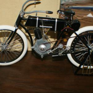 Photo of Harley Davidson Motorized Bycycle Replica