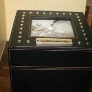 Photo of Harley Davidson Leather Studded Photo Box