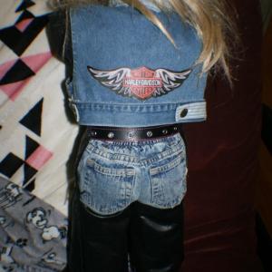 Photo of  Harley Davidson Girl Time Out Doll