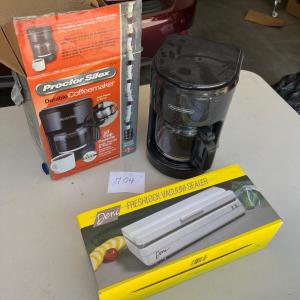 Photo of Coffee maker & vacuum sealer