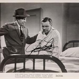 Photo of Chain of Evidence Jimmy Lydon signed photo. 