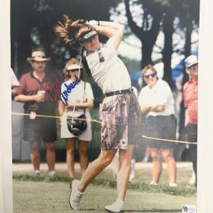 Photo of Professional golfer Donna Andrews signed photo