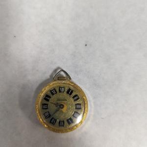 Photo of Vintage Lucerne Pocket Watch Ornate Design Gold Tone